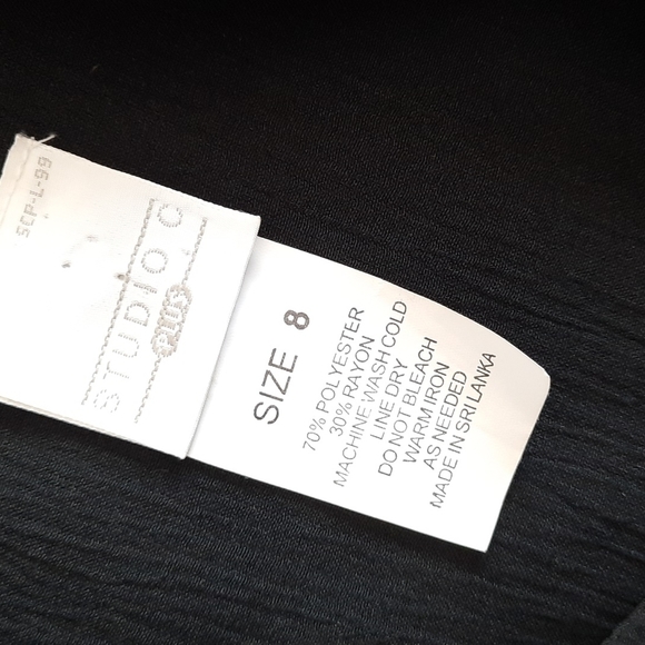 Vintage 90s Small Column Dress Button Front Animal Print Keyhole Neck - Picture 7 of 7